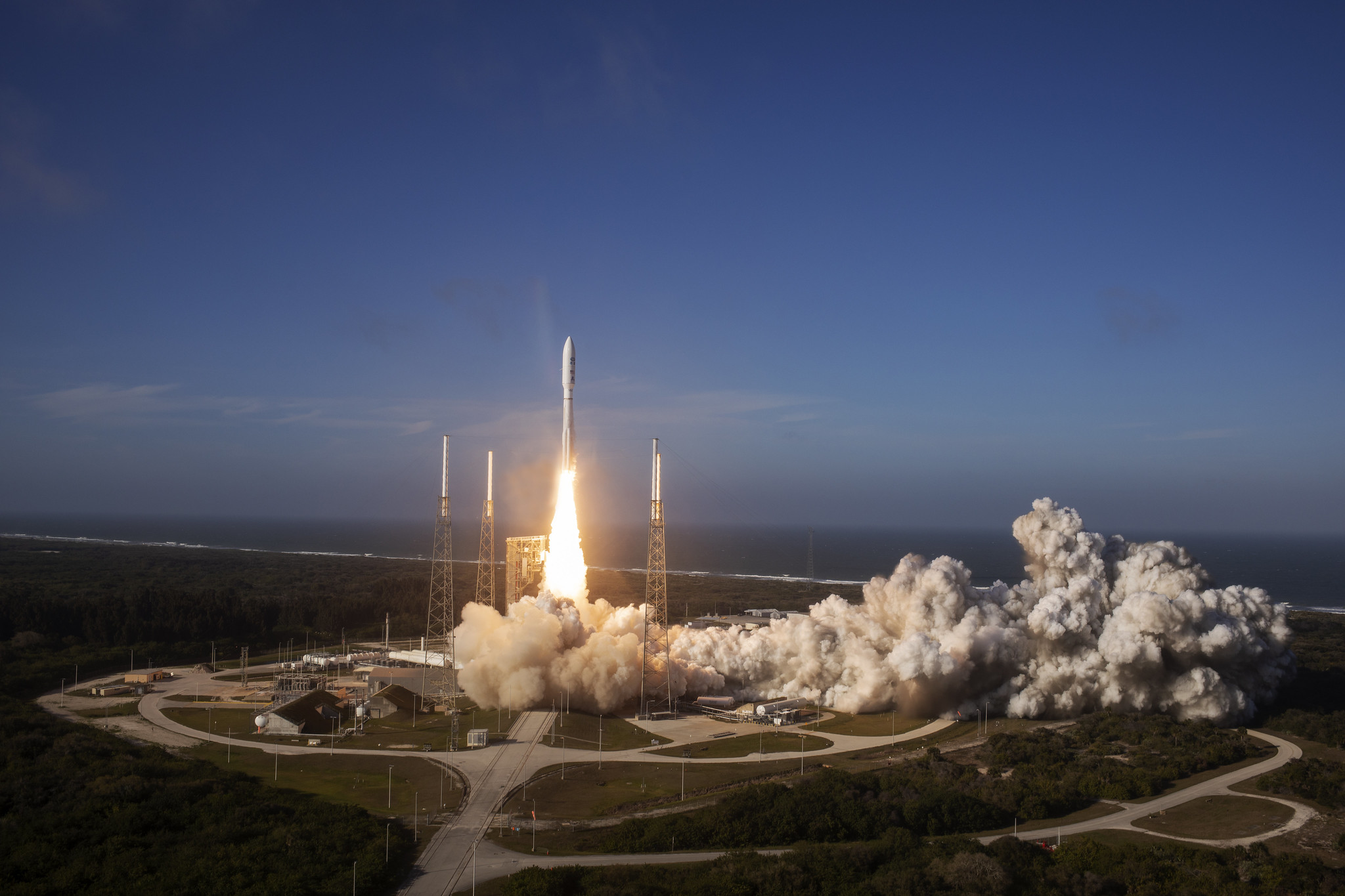 GOES-T, now GOES-18, launches from Kennedy Space Center in Cape Canaveral, FL, on March 1, 2022.