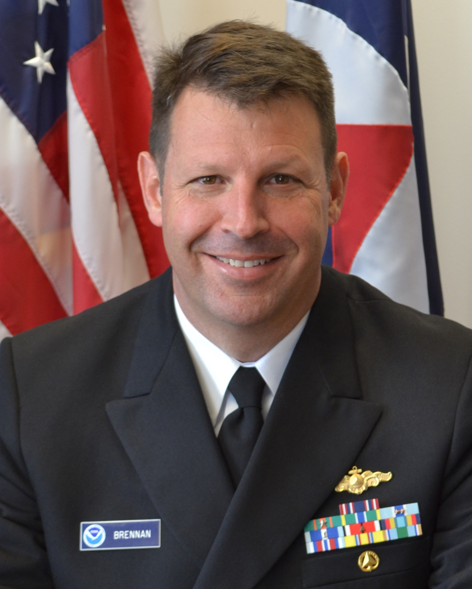 Rear Admiral Richard T. Brennan.