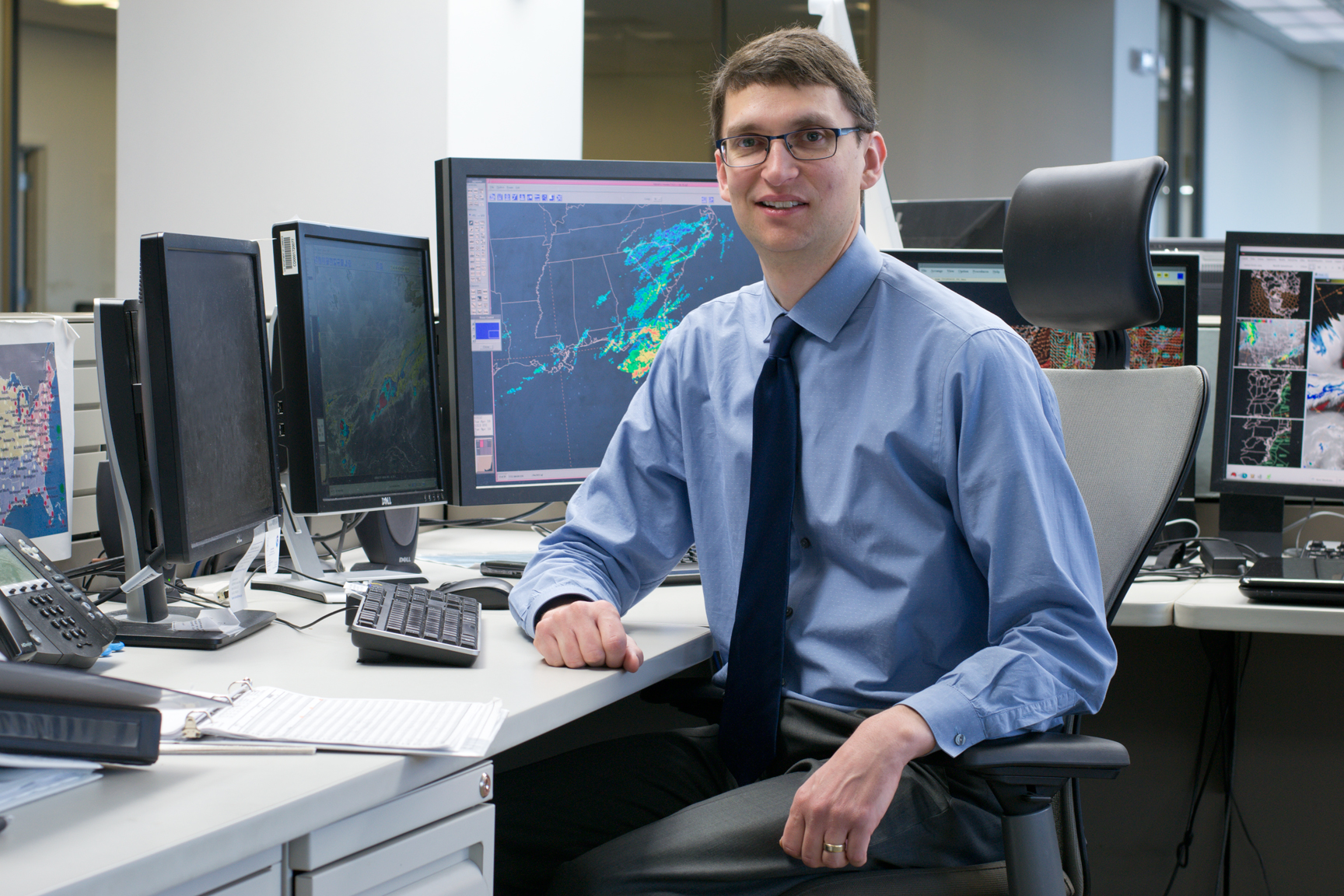 Extreme weather expert Dr. David Novak is the director of NOAA’s Weather Prediction Center in College Park, Maryland. 