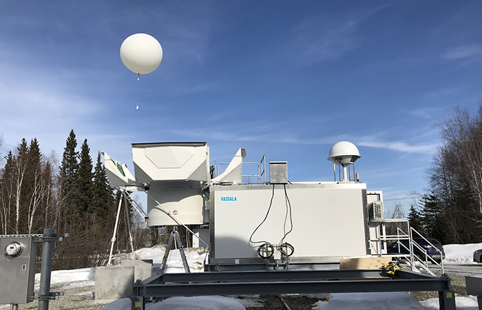 Fairbanks, Alaska, marked its first automated weather balloon launch on April 19, 2018. 

The National Weather Service will install technology to automate weather balloon launches at 25 percent of its 92 weather balloons sites, including all 13 in Alaska.
