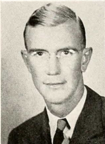 Luther H. Brady, as pictured in his 1939 University of Georgia yearbook. 

