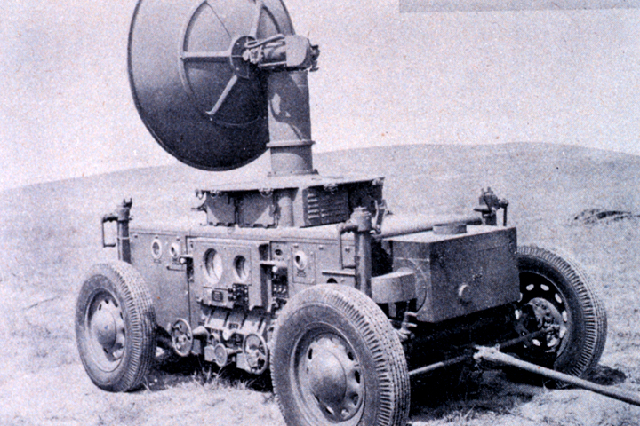 Only when war became likely did the U.S. recognize the potential of the promising new radar technology. This is a photo of a 1944 Mobile Doppler.