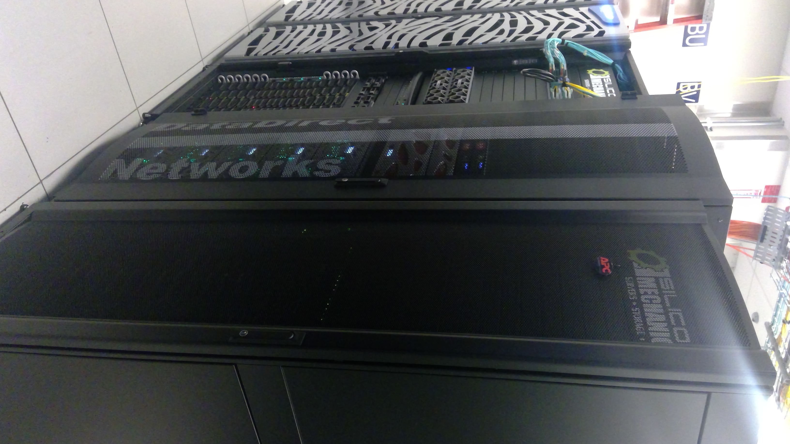 Photo of the Niagara supercomputer