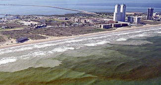 NOAA currently uses a combination of satellite imagery and water samples of the algae species Karenia brevis collected from the field by local partners, to forecast the location and intensity of red tide events. The conditions report for red tide in Florida and Texas are available to the public and gives respiratory irritation forecasts by coastal region.