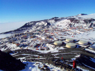 McMurdo is one of three stations in the Antarctic Ultraviolet (UV) Monitoring Network, established in 1987 by the National Science Foundation. NOAA's Earth System Research Laboratory assumed operations of the network in 2010.