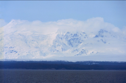 Snowy Alaska Mountain view