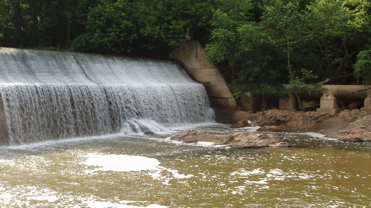 Projects recommended for funding will restore coastal and marine habitats in 10 states and territories. Projects will  include removing dams like this one in Maryland to benefit fish populations.