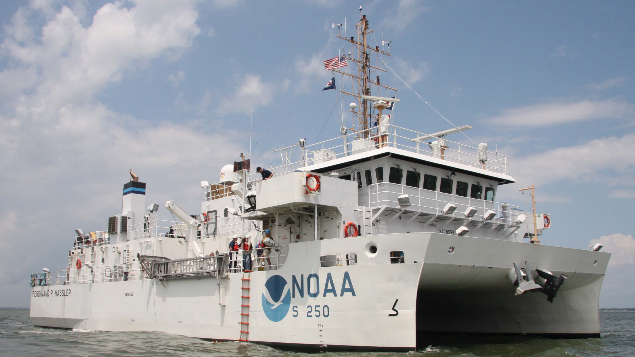 NOAA Ship Ferdinand R Hassler