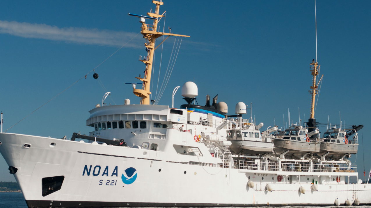 NOAA Ship Rainier.
