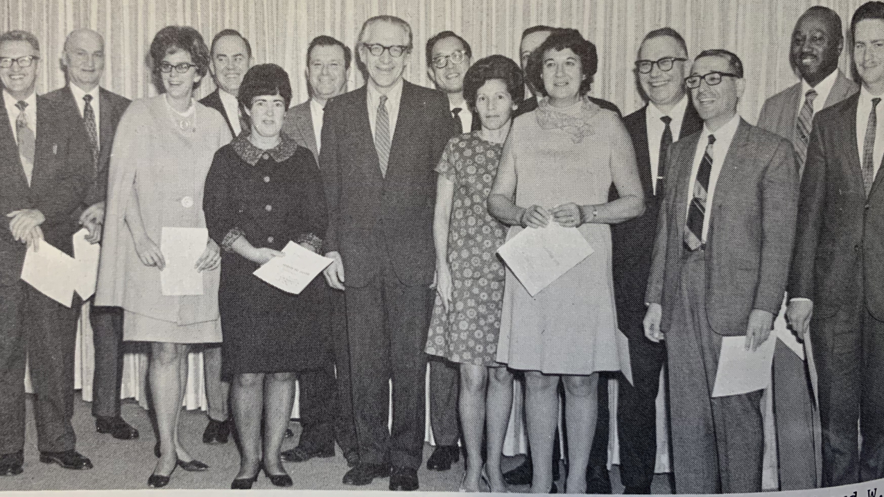 NOAA employees receive cash rewards for superior service on October 23, 1970.