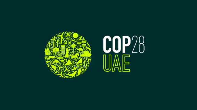 COP28 UAE logo.