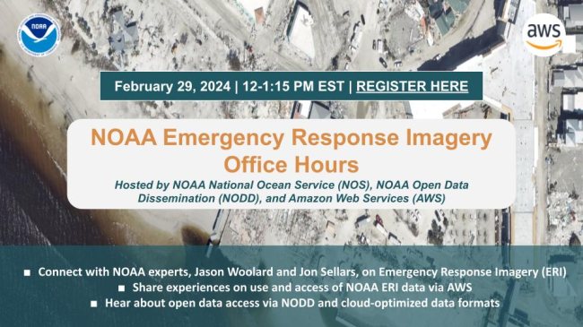 NODD Office Hours - Emergency Response Imagery
