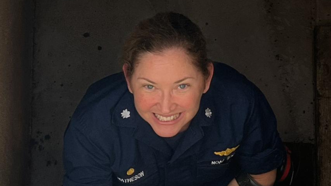 Commander Fionna Matheson, NOAA Corps.