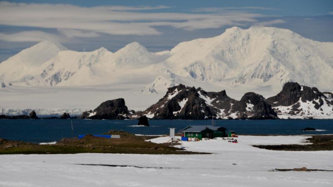 Cape Shirreff field camp in Livingston Island, Antarctica. 