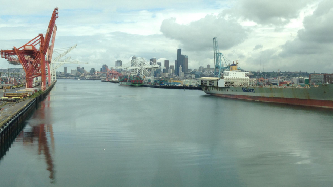 Maritime stakeholders will share their ideas on how NOAA's data can improve navigation throughout the Pacific Northwest and the Port of Seattle, shown here. 