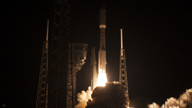 Satellite launch.