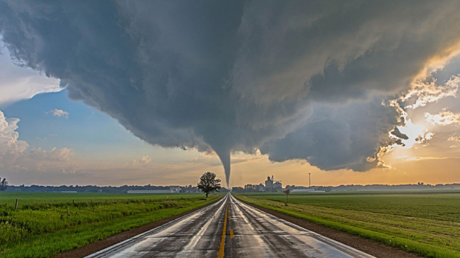 A tornado is one of many spring weather hazards.