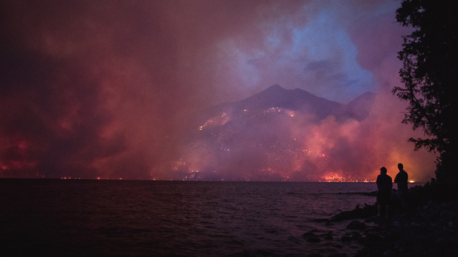 Wildfires, such as the 2018 Howe Ridge Fire in Glacier National Park shown here, will become more frequent and destructive as a result of climate change, according to findings in the Fourth National Climate Assessment, released November 23, 2018, by the U.S. Global Change Research Program (USGCRP). NOAA is one of 13 federal agencies that contributed significantly to the report.
