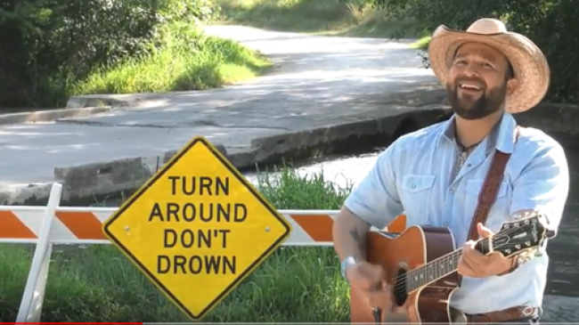 Matt Hawk, creator of the new "Turn Around Don't Drown" jingle