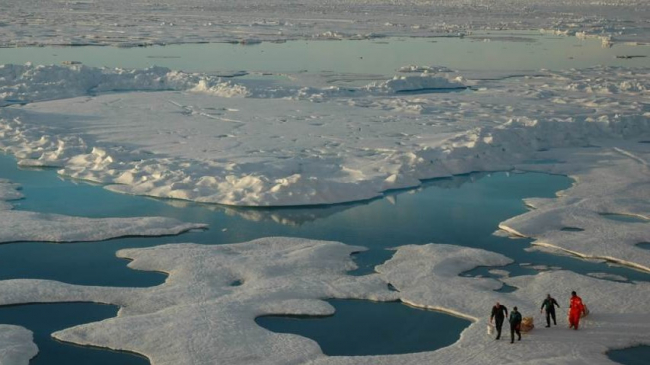 Melting Arctic Ice in 2019