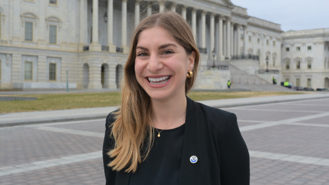 Genie Bey worked in NOAA’s Office of Education for her 2019 Sea Grant Knauss Marine Policy Fellowship.