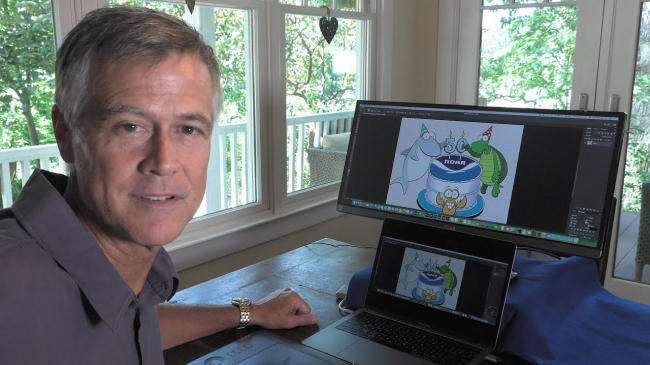 Sherman's Lagoon creator Jim Toomey wishes NOAA a happy 50th Anniversary. 