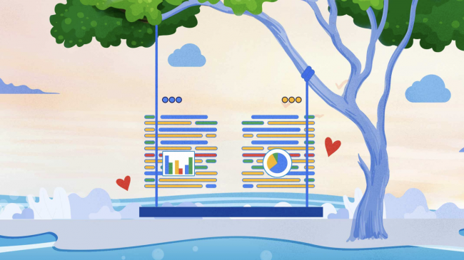 Illustration of data partnerships at Google 