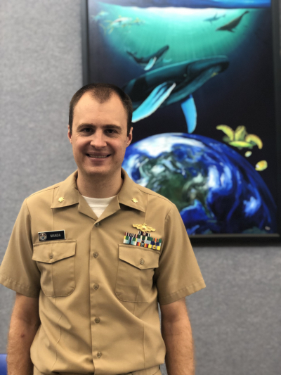 Lieutenant Commander Damian Manda was a NOAA Hollings scholar from 2008-2010. He joined the NOAA Corps in 2010 and currently works in Silver Spring, Maryland, as the Chief of the Hydrographic Systems and Technologies Branch in NOAA’s Office of Coast Survey.