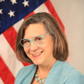 Photo of Lori Arguelles, Director of Communications for the National Oceanic and Atmospheric Administration.