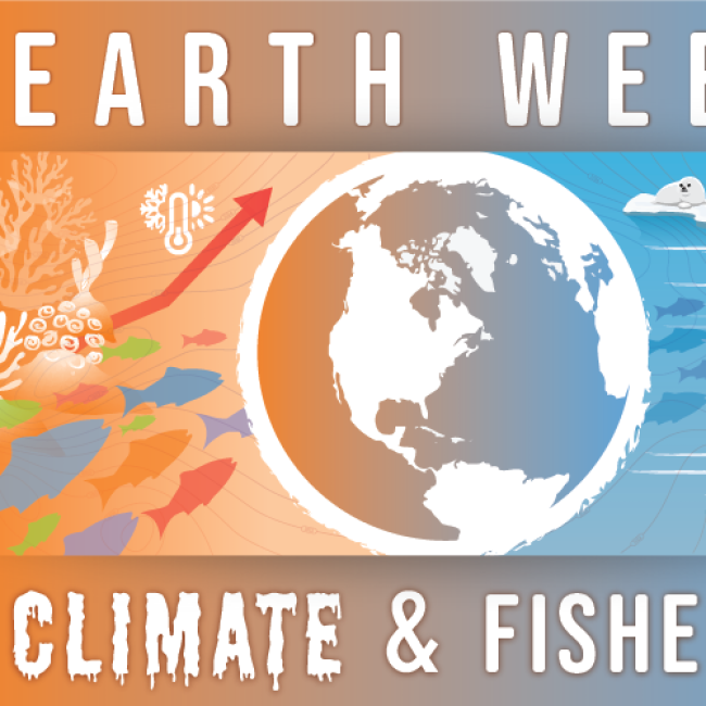 Earth Week: Climate and Fisheries web banner