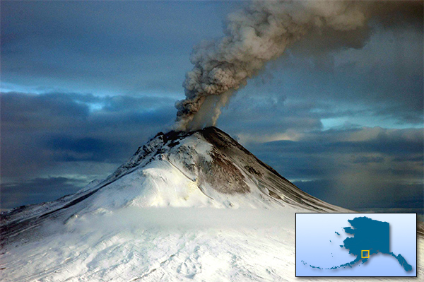 The Augustine Volcano in Alaska (2006)