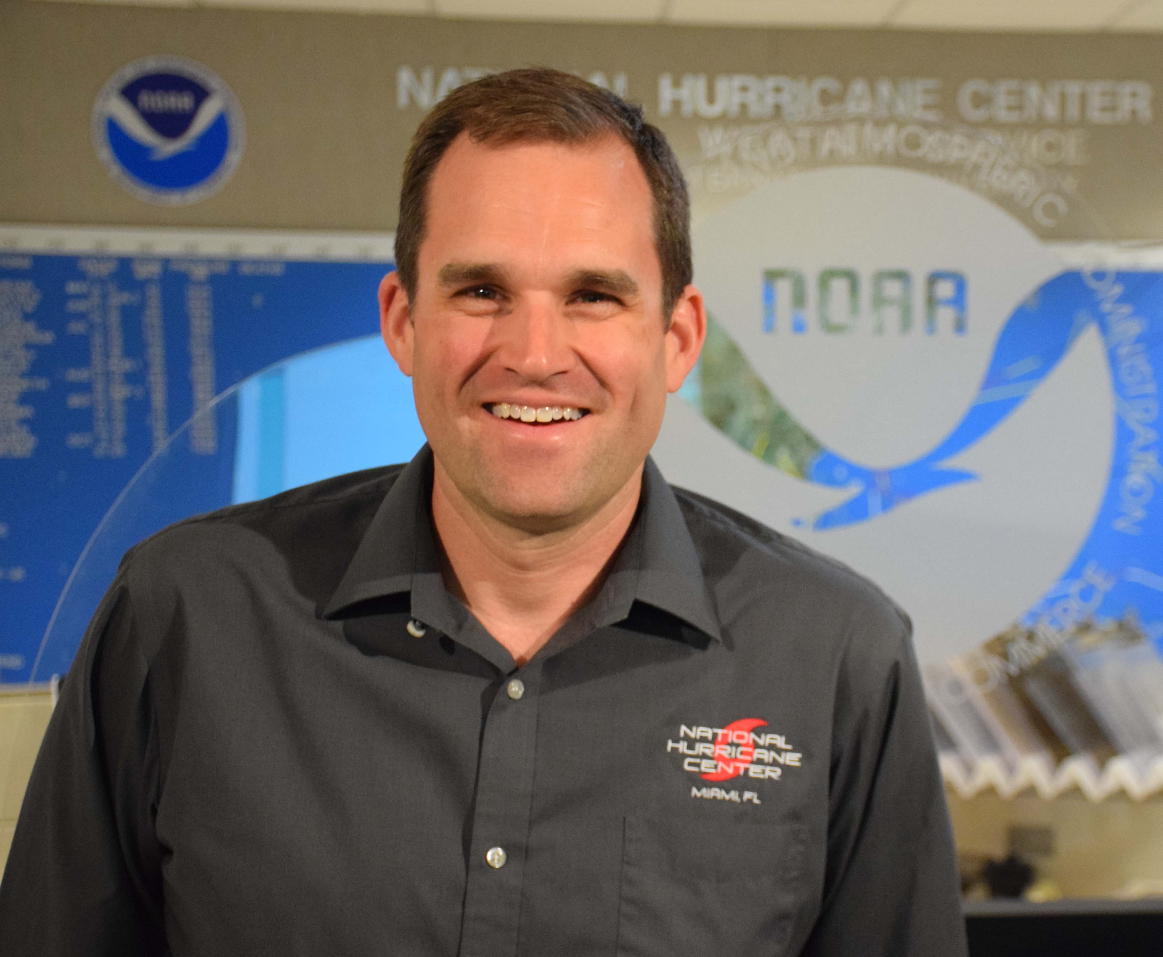 Photo of Mike Brennan, Ph.D., who has been selected as director of NOAA’s National Hurricane Center.