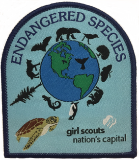 On May 17, 2019, the Girl Scouts Nation’s Capital organization announced the Endangered Species Patch Program, an exciting milestone and celebration of the 14th annual Endangered Species Day.