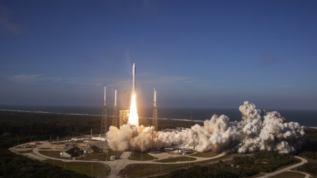 GOES-T, now GOES-18, launches from Kennedy Space Center in Cape Canaveral, FL, on March 1, 2022.