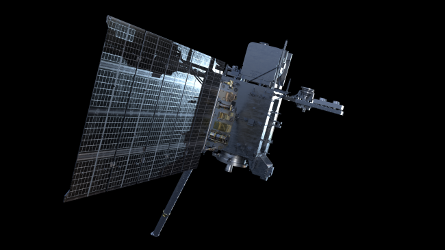 Artist's rendering of the GOES-U satellite.