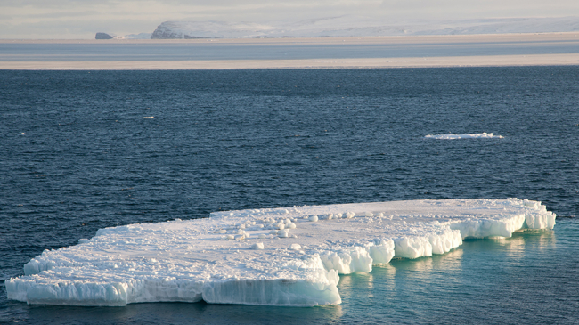 Iceberg in the Chukchi Sea, 2014.