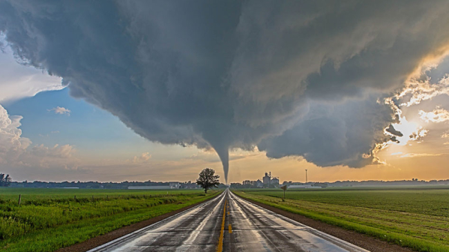 A tornado is one of many spring weather hazards.