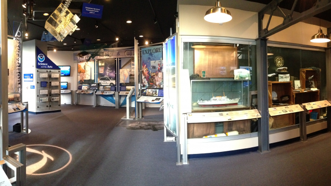 The Gateway to NOAA is an interactive exhibit open to the public at NOAA's headquarters in Silver Spring, Maryland. 