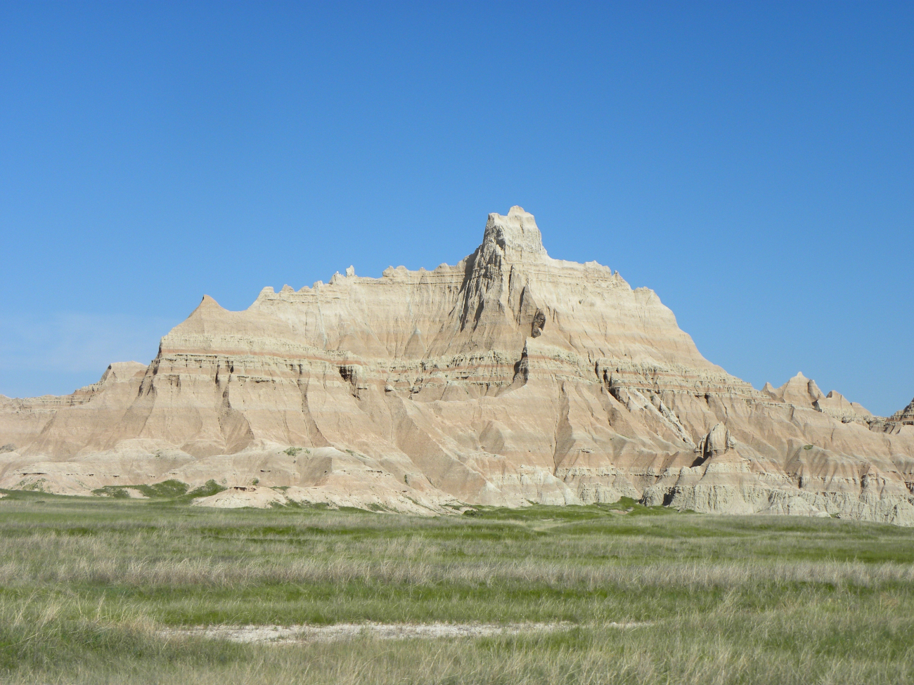A scene in the Badlands near the aptly named Interior in the SW area of SouthDakota