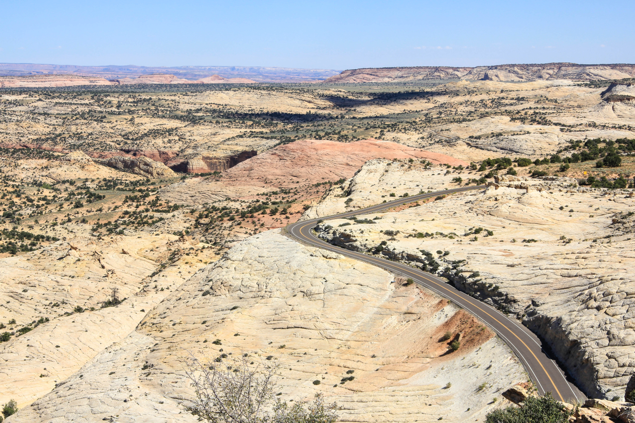 Mesa, sandstone and canyons somewhere in Utah