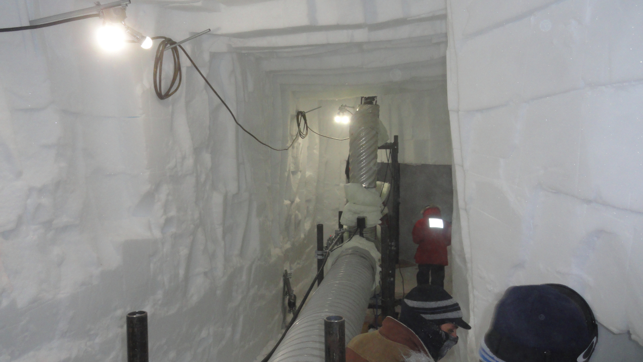 Access tunnel for plumbing and other systems