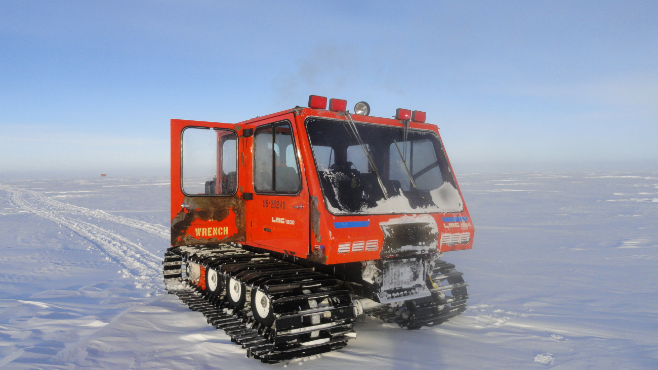 LMC/1800 Snowcat used for transport and search and rescue work