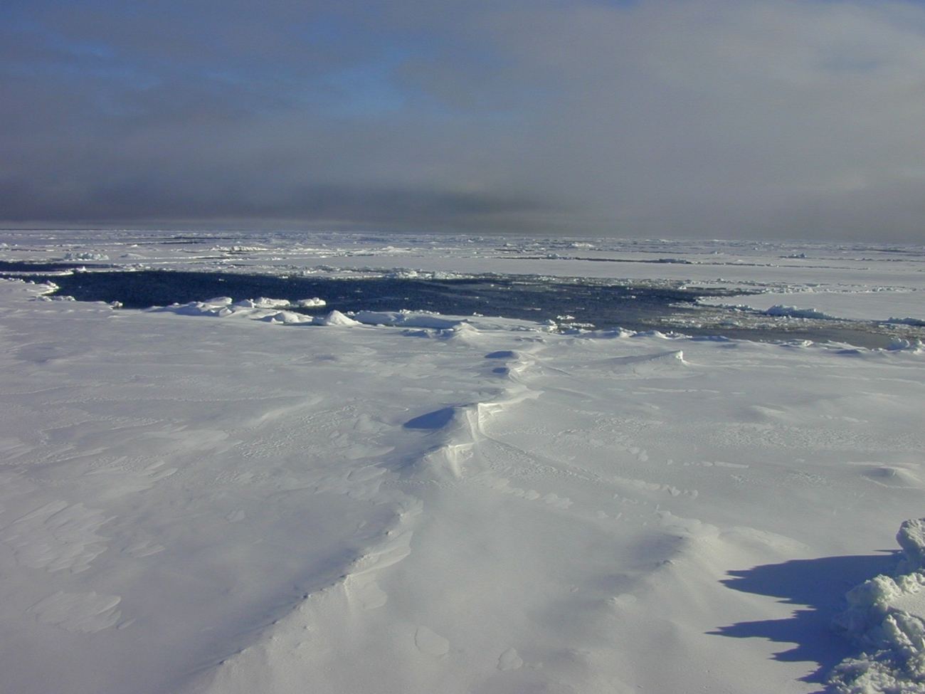 Ice over the Chukchi Plateau
