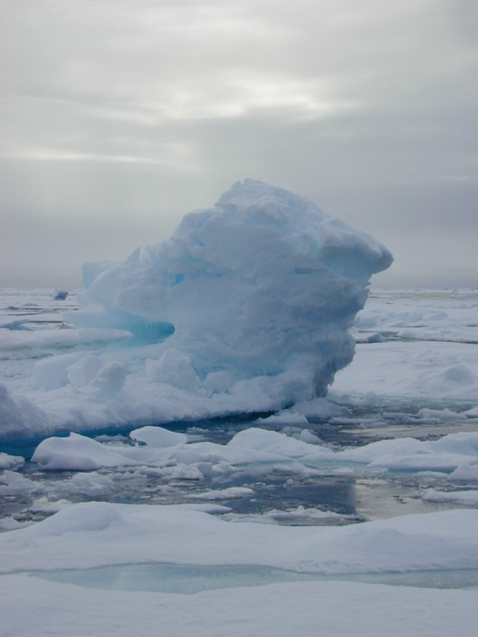 An ice berg in the Chukchi Sea
