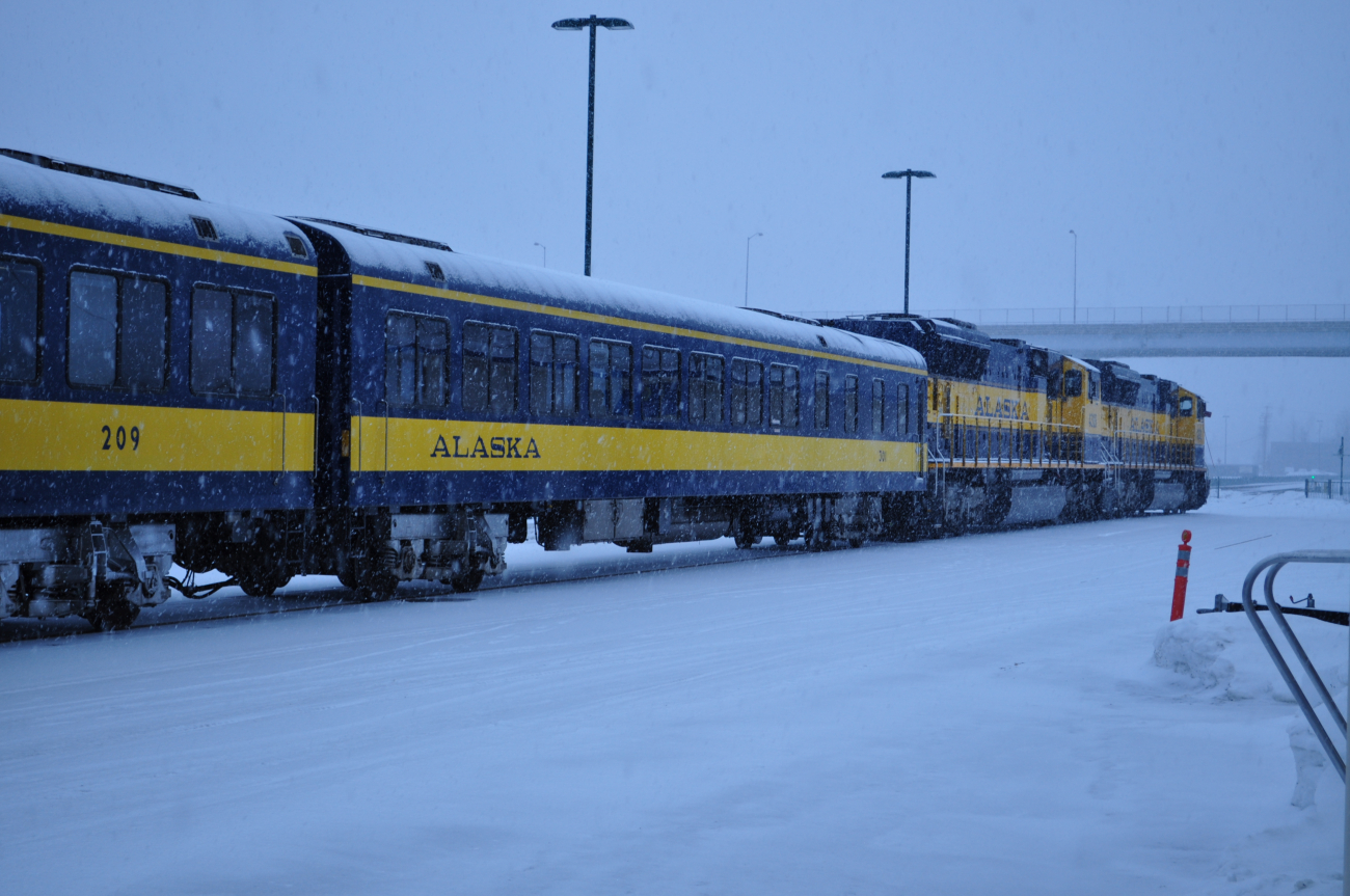 Alaska Railroad Aurora Winter Train - All Aboard!!!!
