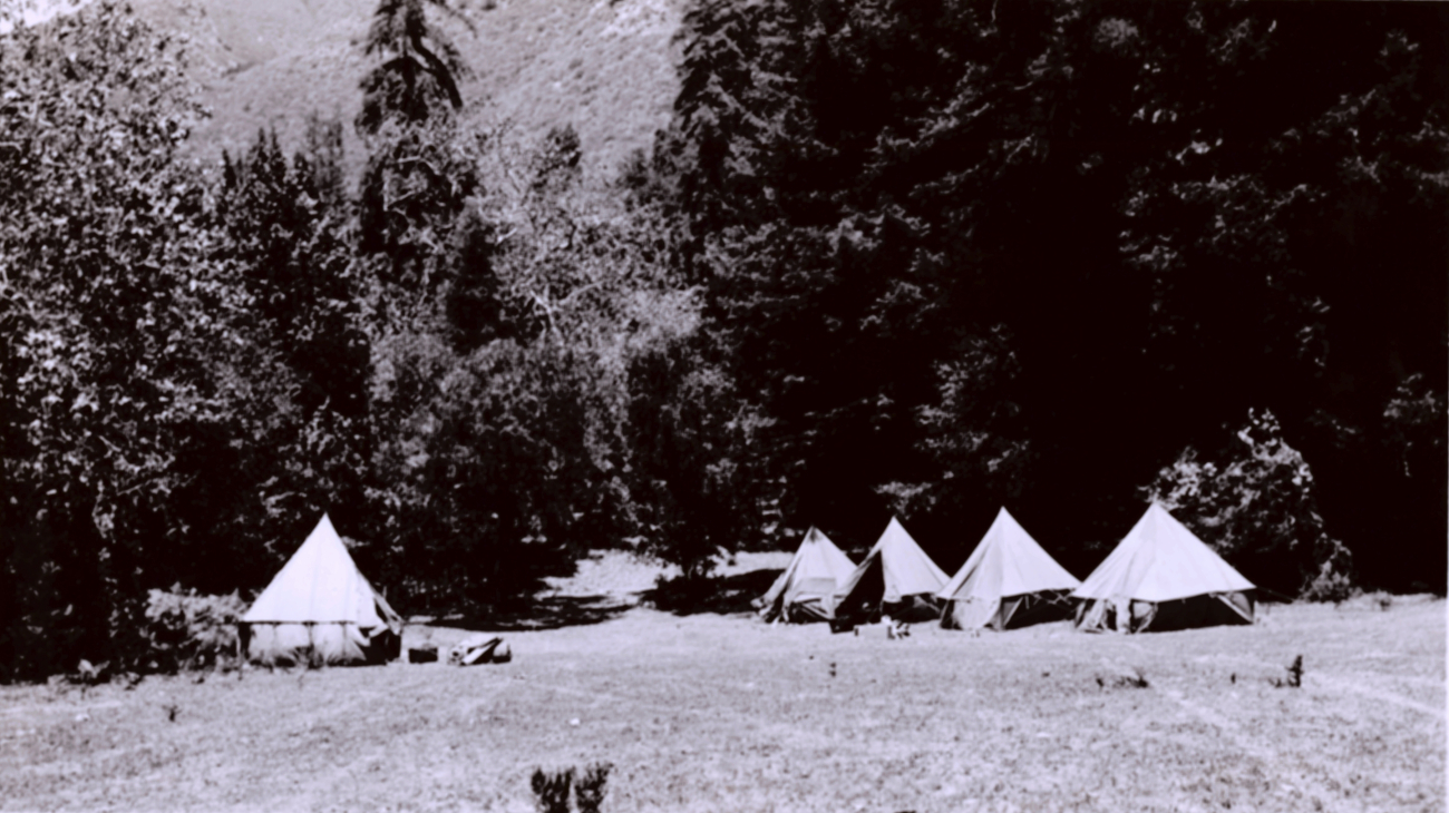 The second camp at Big Sur