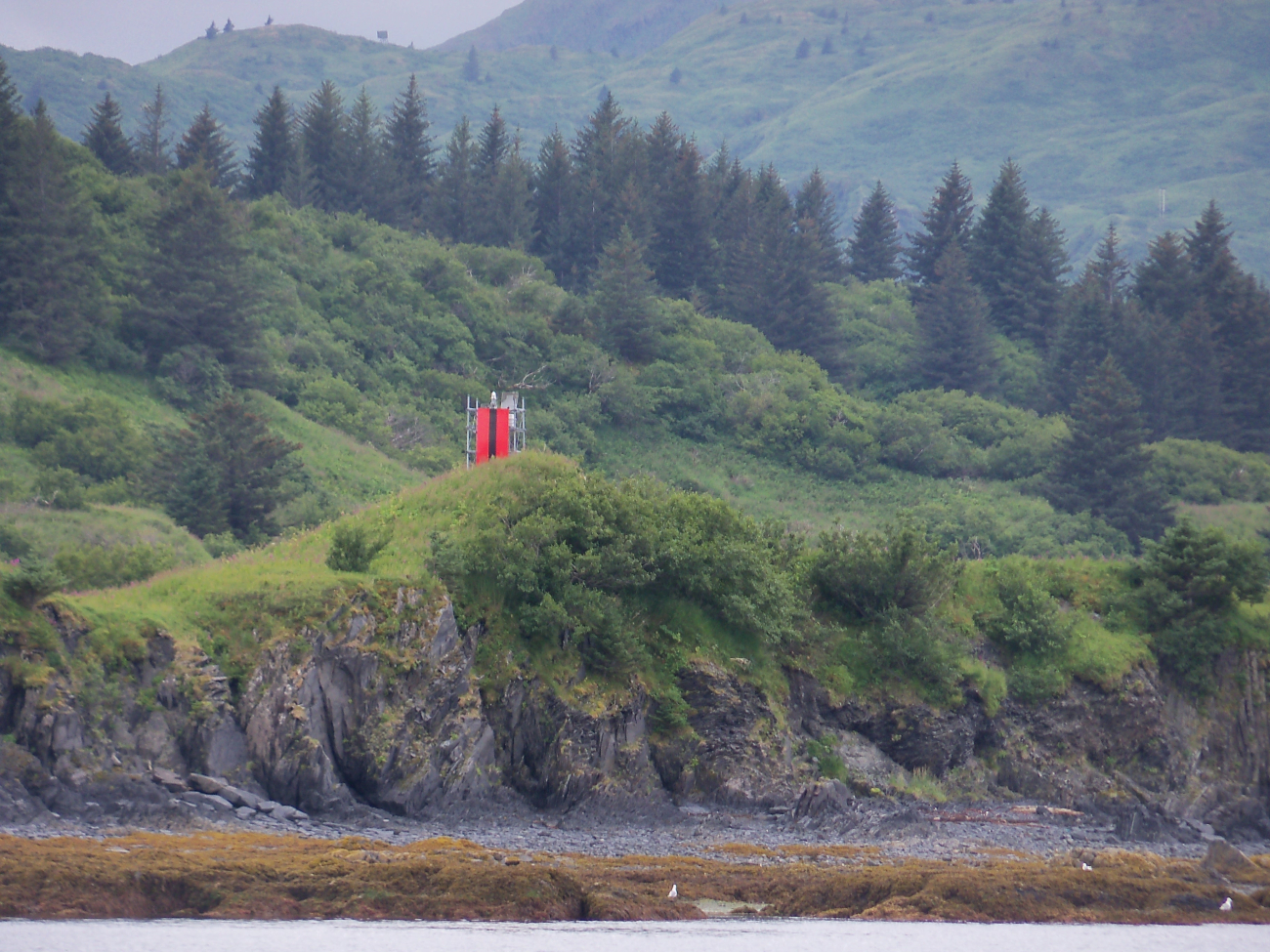 Range marker seen in Kodiak