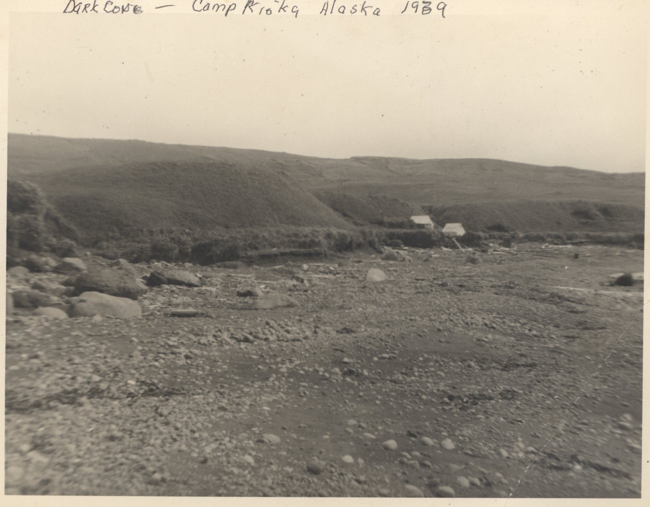 Dark Cove Camp at Kiska