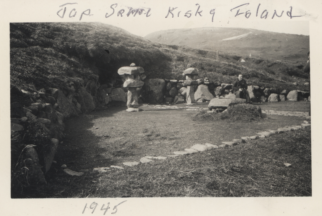 Japanese Shinto shrine on Kiska