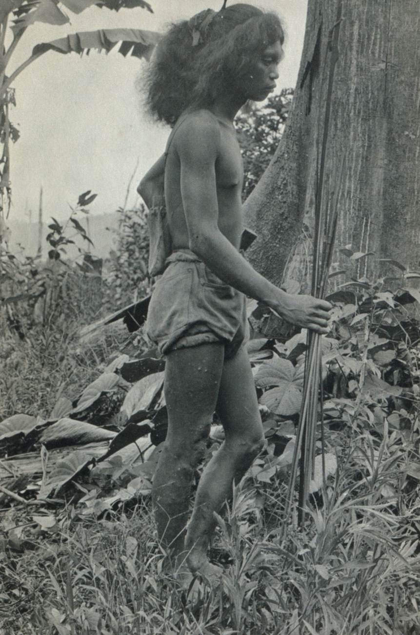 Son of tribal chieftain used as guide by Coast and Geodetic Survey officers inremote area of the Philippine Islands